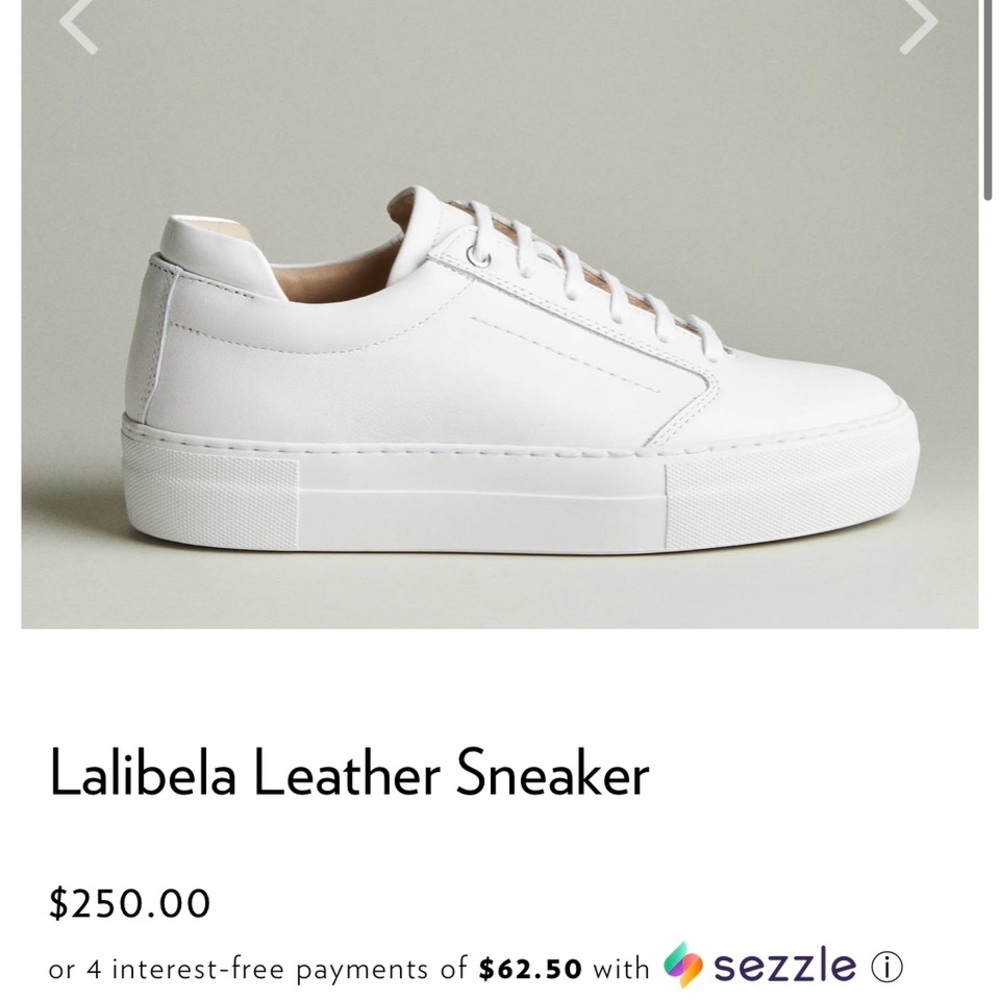 Want Les Essentiels Lalibela Leather sneakers lightly worn condition. Size 37